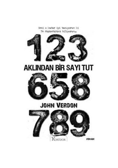 Aklından Bir Sayı Tut - John Verdon - Koridor  Yayıncılık