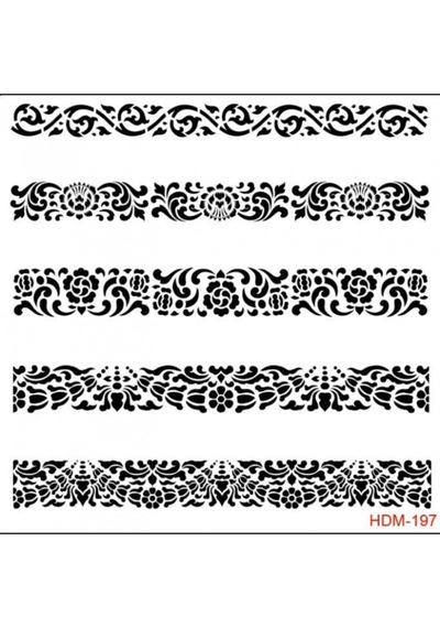 Home Dekor Stencil Hdm197