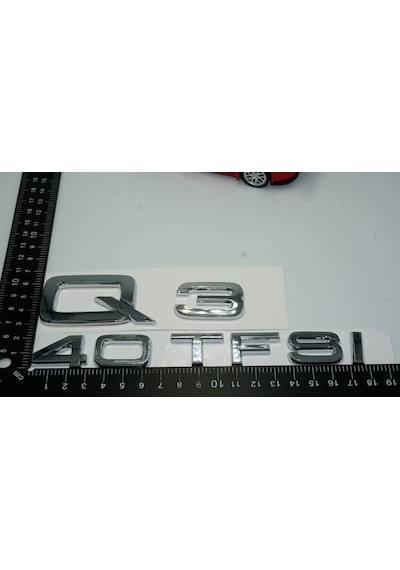 Audi Q3 40 TFSi Krom ABS 3M 3D Bagaj Yazı Logo Ürün