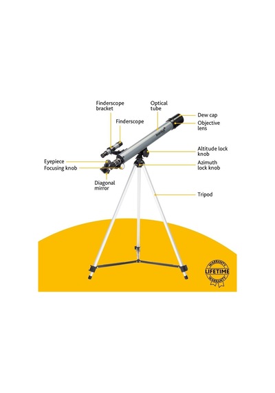 Levenhuk Blitz 60 Base Teleskop Açıklık: 60 Mm Odak Uzaklığı: 70