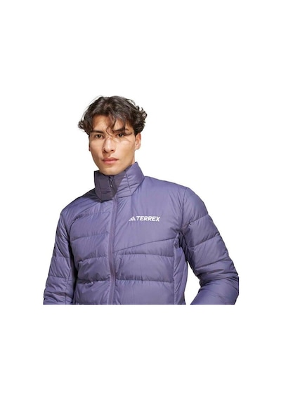 Adidas Terrex Multi Light Down Erkek Mor Dik Yaka Mont Mor