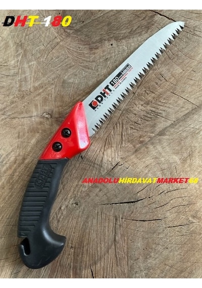 Dht Ağaç Budama Testeresi Çift Diş Bağ Budama Testeresi 34Cm