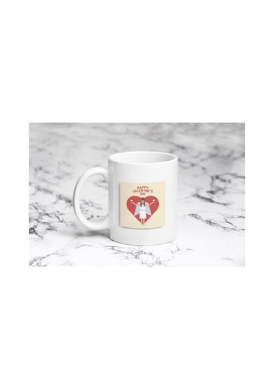 Valentine Melek Retro Kupa Bardak Diğer