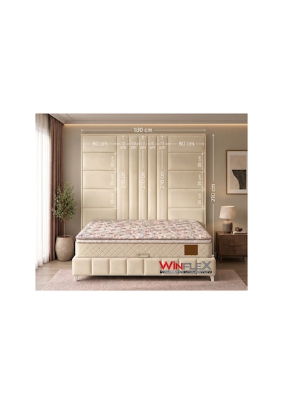 Winflex Premium Modüler Set-krem