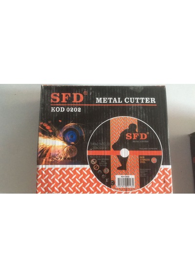 Sfd Metal Kesici Taş 180x2.5x22.23-10 Adet