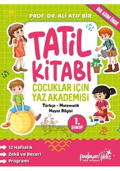 Çuklar İçin Yaz Akademisi 1. Sınıf Tatil Kitabı