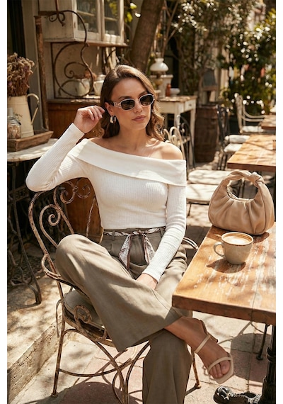 Lela Bayan Pantolon 6923860 Haki Haki