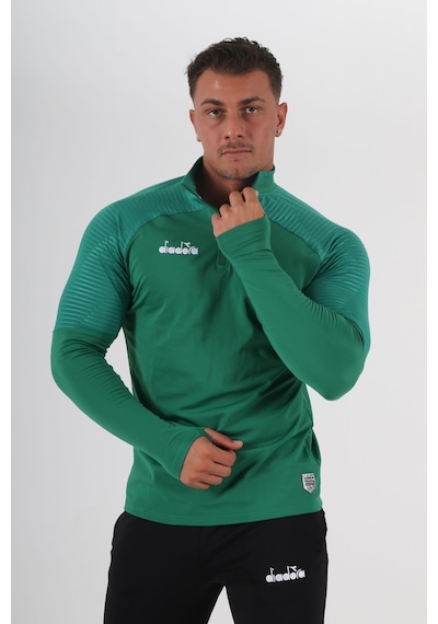Diadora Premium Antrenman Eşofmanı Tek Üst Yeşil