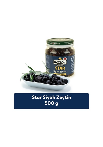Star Siyah Zeytin 500 Gr