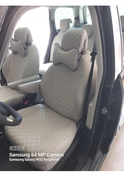 Citroen C4 Picasso Araca Özel Deri Oto Koltuk Kılıfı