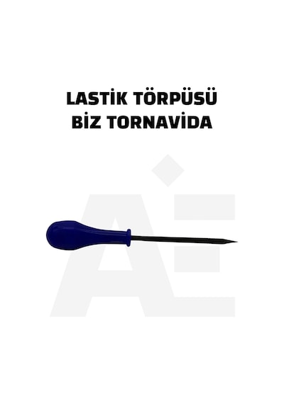 Dubleks Lastik Tamir Metal Set - 5 Adet Kısa Fitil - Fitil Atma Aleti Ve Yedek Ucu