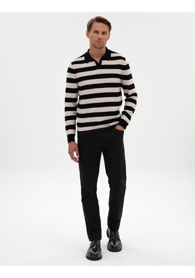 Pierre Cardin Erkek Siyah Kazak /triko 50315949-vr046 Siyah
