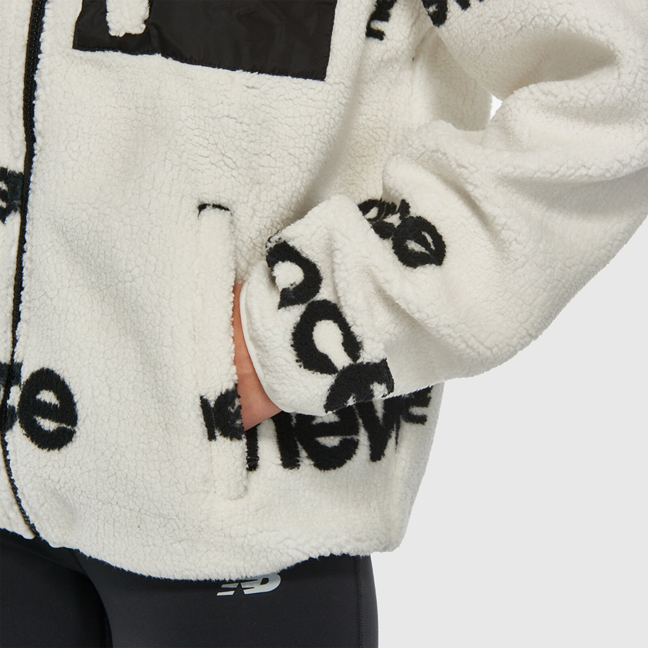 New Balance Nb Lifestyle Kadın Beyaz Sweatshirt Unc3358-wt Beyaz