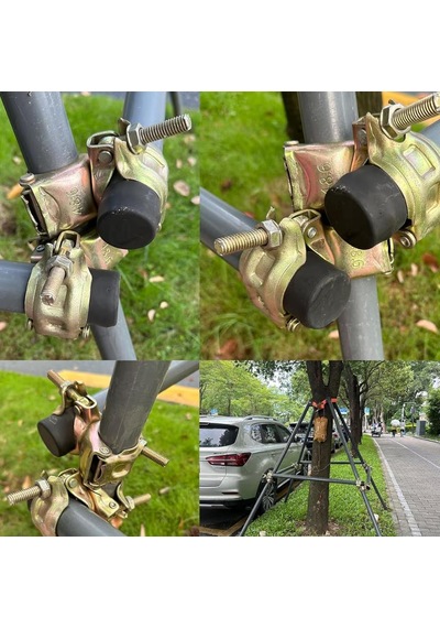 Bağlantı Boruları İçin Yüksek Kaliteli Yapı İskelesi Borusu Preslenmiş Kelepçe 28 x 48 MM