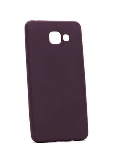 Samsung Galaxy Uyumlu A7 2016 Kılıf Esnek Yapılı İnce Slim Silikon Kapak Ryc/premier Bordo