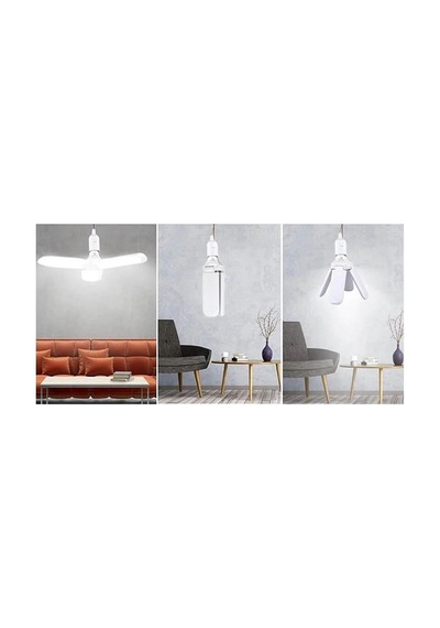 - 42w Pervane Led Ampül E27 6500k Beyaz Işık Ct-1152