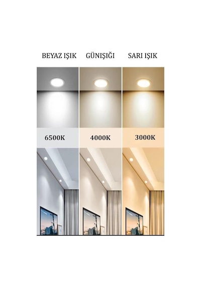 Eray Aydınlatma 9983-3 3lü Led Krom Avize Krom