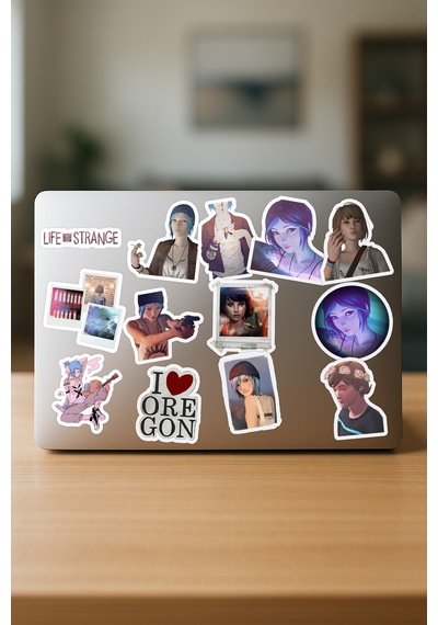 Life Is Strange Video Oyun Telefon Laptop Yapışkanlı Folyo Sticker Paketi 20 Adet Çok Renkli