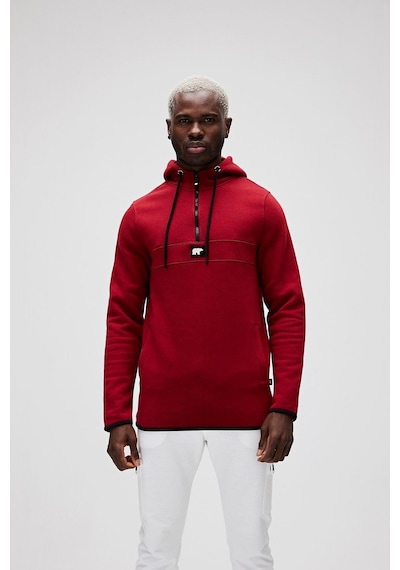 Bad Bear Defence Half-zip Hoodie Bordo Yarım Fermuarlı Kapüşonlu Erkek Sweatshirt 001 Bad Bear Defence Half-zip Hoodie Bordo Yarım Fermuarlı Kapüşonlu Erkek Sweatshirt 001