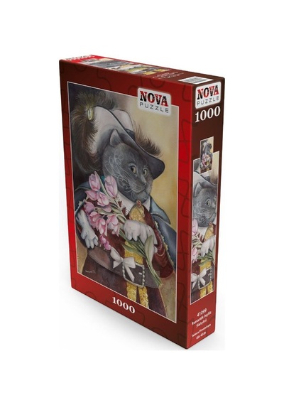 Nova 41099 - 1000 Parça Romantik İngiliz Silahşörü Puzzle - Tatia