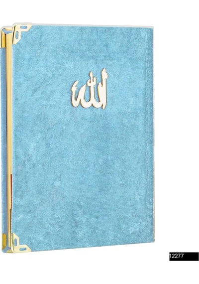 Lalezar 12192 Çanta Boy 128 Sayfa 3 Lü Yasin Kadife Bebe Mavi