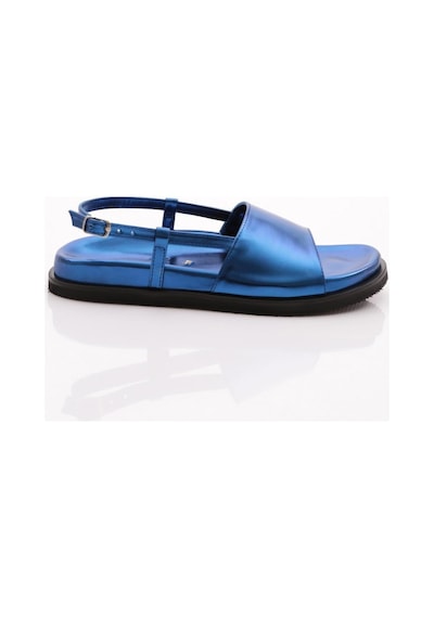 Dgn 3015 Kadin Kalin Bantli Sandalet 3015-2261-R13811 Saks Mavi Dgn 3015 Kadin Kalin Bantli Sandalet 3015-2261-R13811 Saks Mavi
