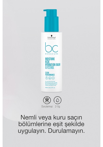 Schwarzkopf Bc Clean Nem Yükleme Nemlendirici Balm 150 ML