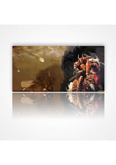 Glasspad Cam Mouse Pad - Premium Temperli Cam - 80x40 Cm Large Knight Online
