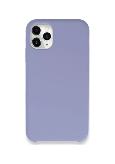 Newface Apple İphone 11 Pro Max Kılıf Lansman Legant Silikon - Lila