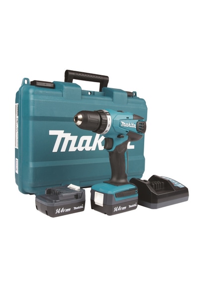 Makita DF347DWE3 14.4 V Çift Akülü Darbesiz Matkap