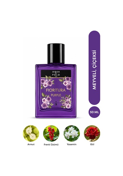 Aqua Di Polo Fioritura Purple Kadın Parfüm EDP 50 ML
