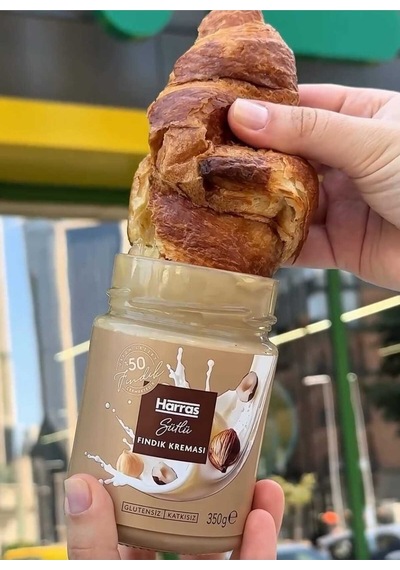 Sütlü Fındık Kreması %50 Fındık Katkısız Glutensiz 350 Gr X 4 Adet