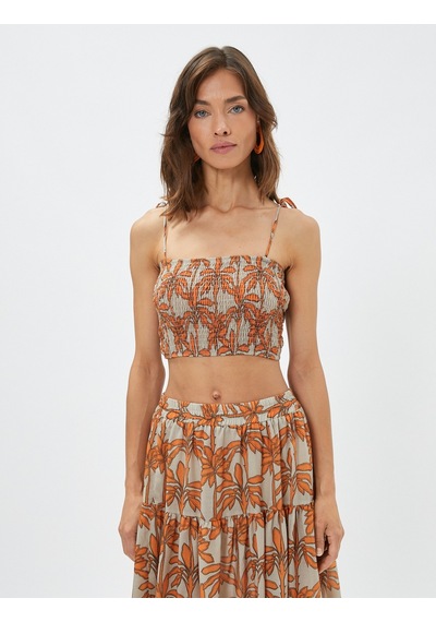Koton Melis Ağazat X Koton - Askılı Gipeli Crop Top Turuncu Desenli 3sak30049ew 3SAK30049EW2D0 Turuncu Koton Melis Ağazat X Koton - Askılı Gipeli Crop Top Turuncu Desenli 3sak30049ew 3SAK30049EW2D0 Turuncu