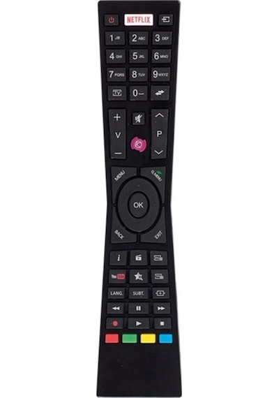 Lt-24vh52k Televizyon İçin Uyumlu Netflix Youtube Mor Tuşlu Tv Led Lcd Uzaktan Kumanda