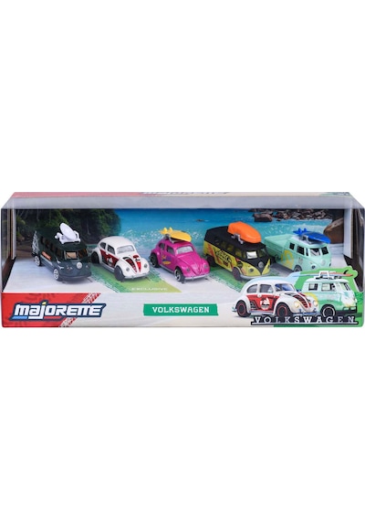 Majorette Volkswagen 5'li Araba Seti Çok Renkli