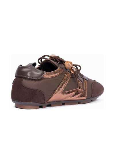 Mubiano Kadın Sneaker Bronz Detaylı Lastik Bağcıklı Günlük Spor Ayakkabı Zinya Kahverengi Kahverengi/bronz Mubiano Kadın Sneaker Bronz Detaylı Lastik Bağcıklı Günlük Spor Ayakkabı Zinya Kahverengi Kahverengi/bronz