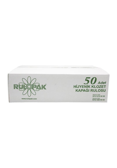 Rulopak Sensorlu Klozet Kapağı Rulosu 50'Li