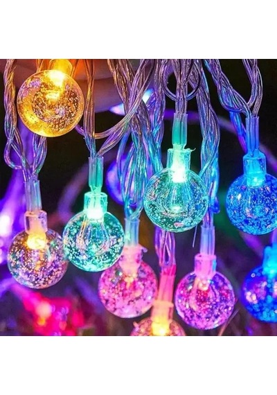 Hubrendy Emin 3m 20 Led Kristal Top Rgb Pilli