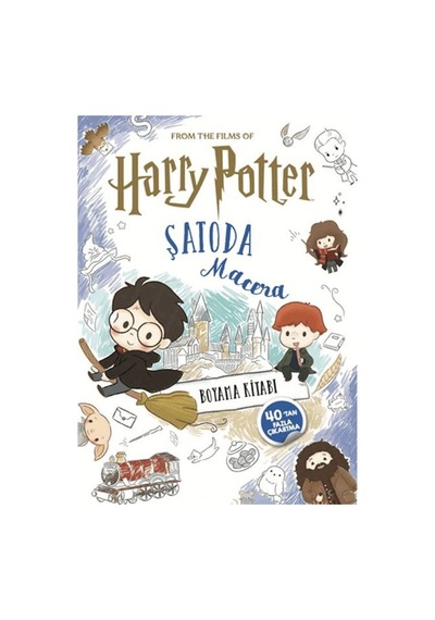 Film Özel Harry Potter Şatoda Macera Boyama Kitabı - Qhdh-899068