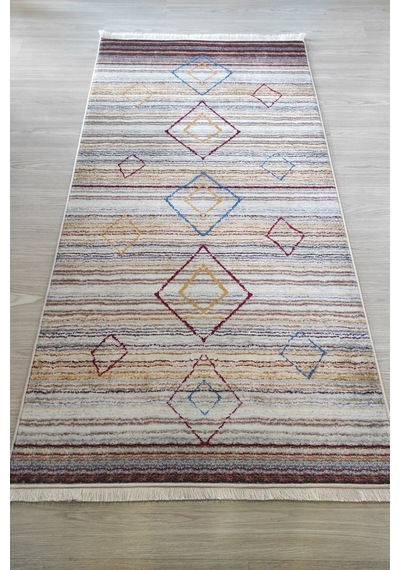 Bambu Dekoratif Renkli Mutfak Halısı Yıkanabilir Salon Halısı-100X300