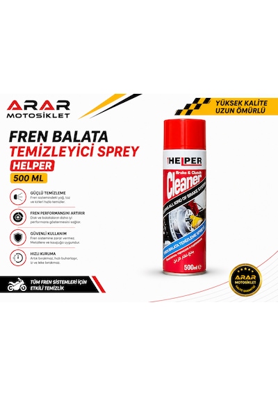 Fren Balata Temizleyici Sprey Helper 500 Ml