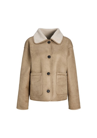 Jack & Jones Kadin Ispanyol Yaka Dügmeli Ceket - Sadie - 12301321 Cornstalk