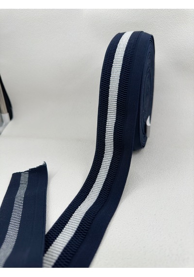 3.5 Cm Petekli Lastik-5 Metre-lacivert