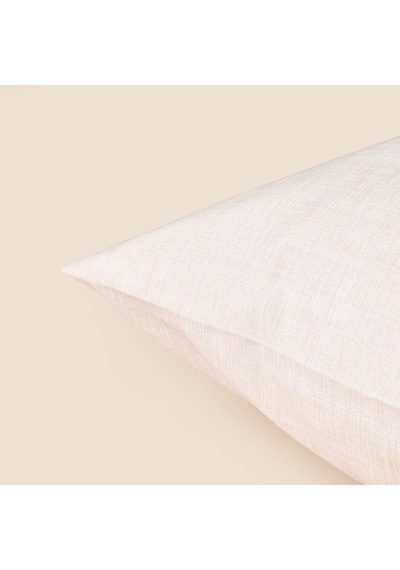 Soft Vera Kolay Ütülenir 2'li Yastık Kılıfı - Bej - 50x70 Cm Çok Renkli