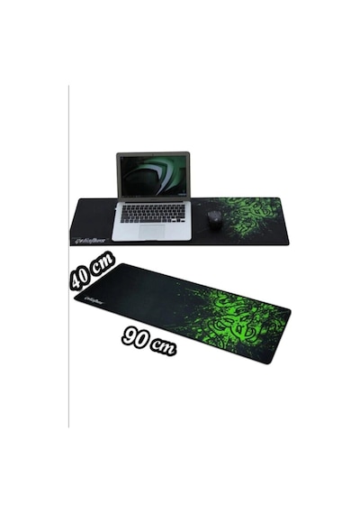 Sge Teknoloji Razer 85x34 Cm Speed Kaymaz Taban Dikişli Oyuncu Gaming Mouse Pad