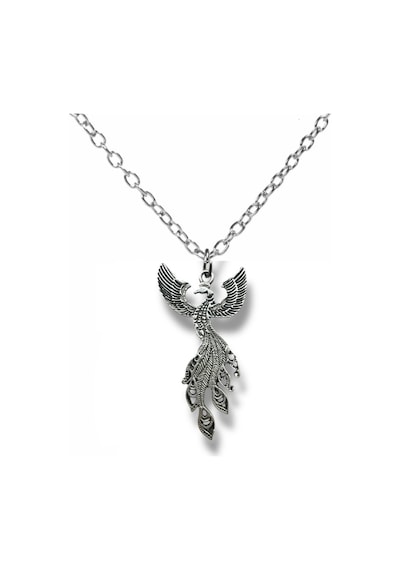 Phoenix Soul Zümrüdüanka Kuşu Figürlü Unisex Kolye 60 Cm Zincirli Çok renkli