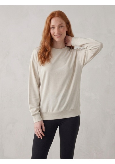 Noux Oyşo Oversize Sweatshirt Bej