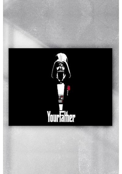 Star Wars Eğlenceli Mizahi Poster