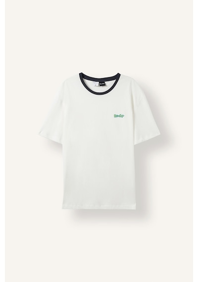 Defacto Rick And Morty Baskılı Regular Fit Kısa Kollu 2li Pijama Takımı H7504ax26auer105 Ekru-er105