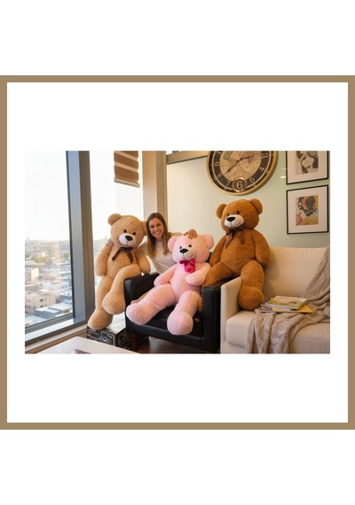 Bezos 62723 Peluş 100cm Uzun Ayı 22 Çok Renkli